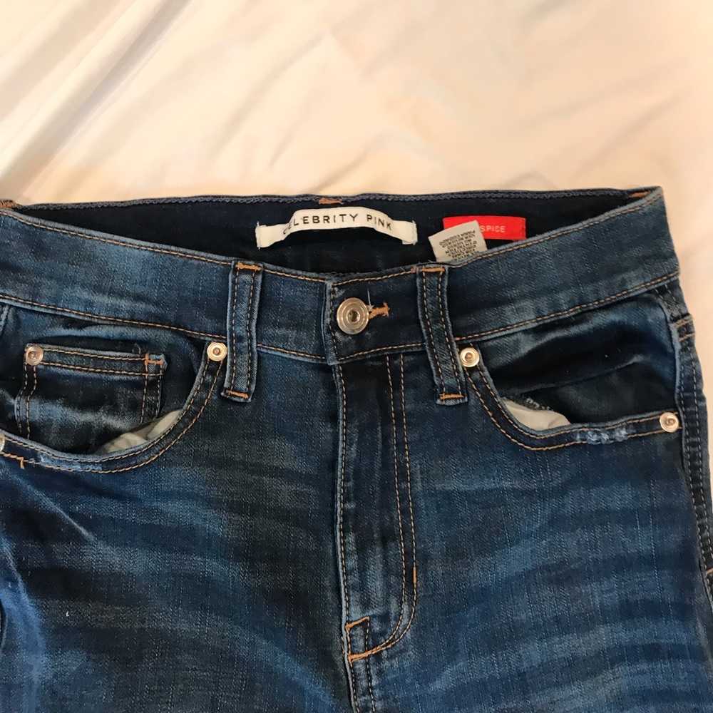 Celebrity pink jeans
